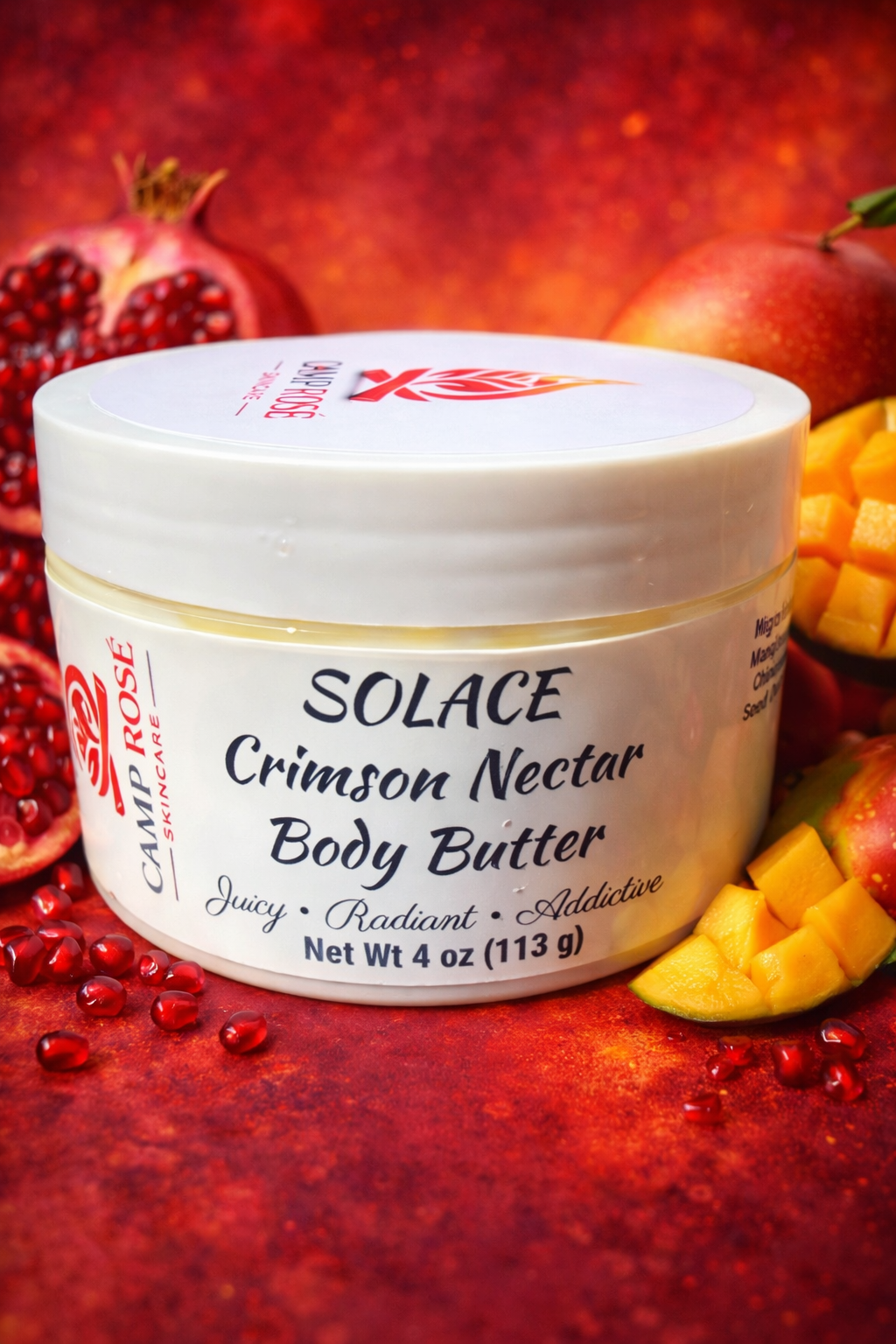 SOLACE Crimson Nectar Body Butter