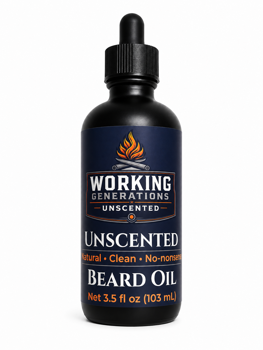 WORKING GENERATIONS UNSCENTED BEARD OIL