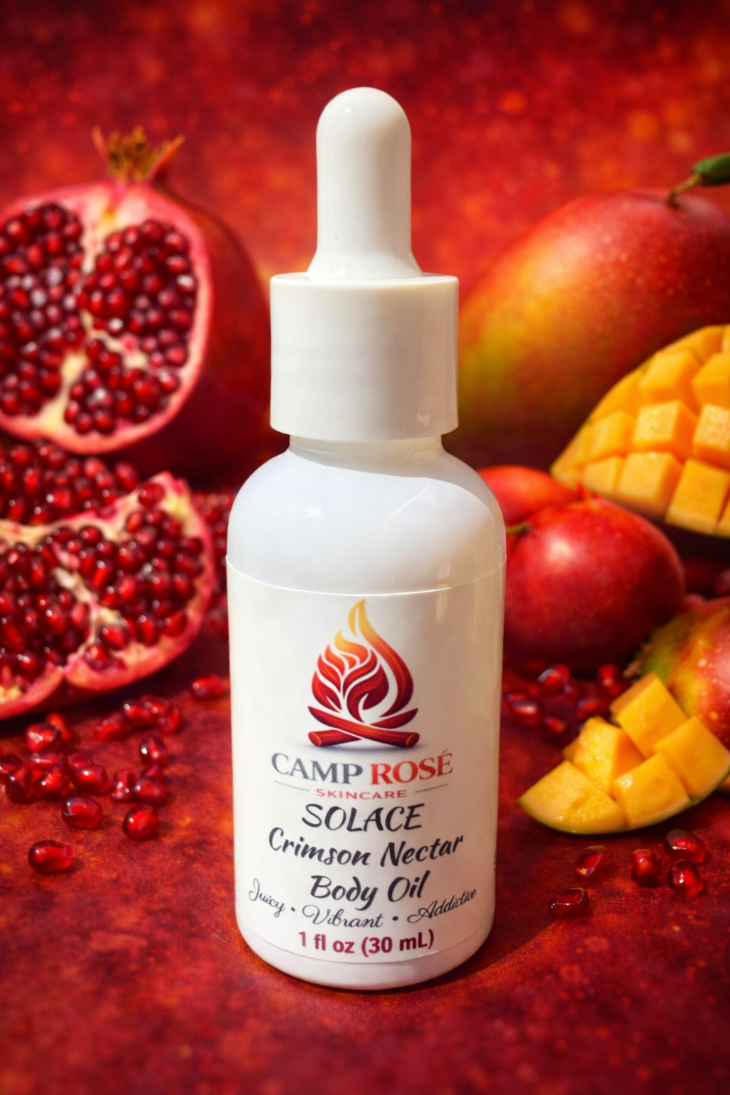 SOLACE Crimson Nectar Body Oil