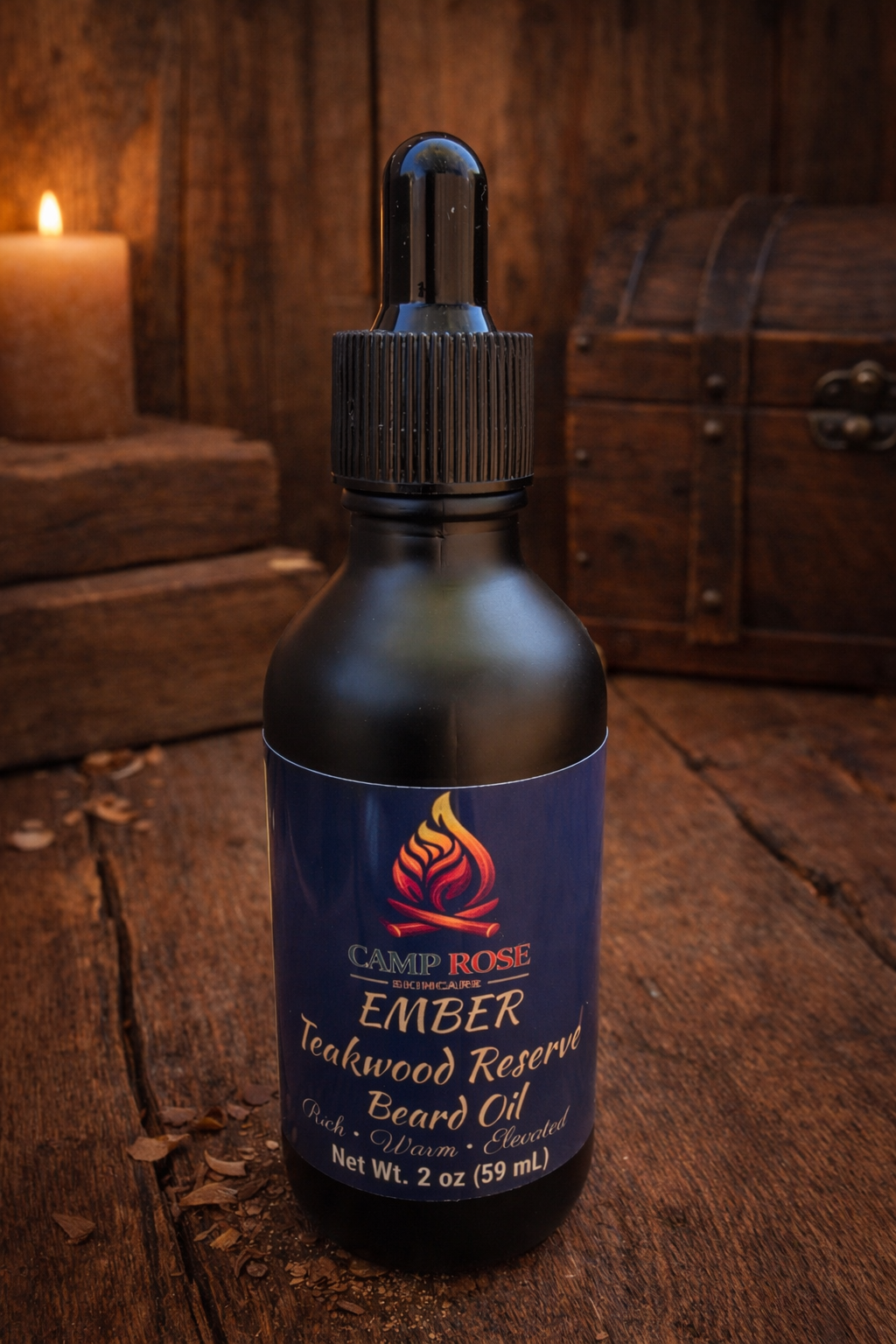 EMBER Teakwood Reserve Beard Oil