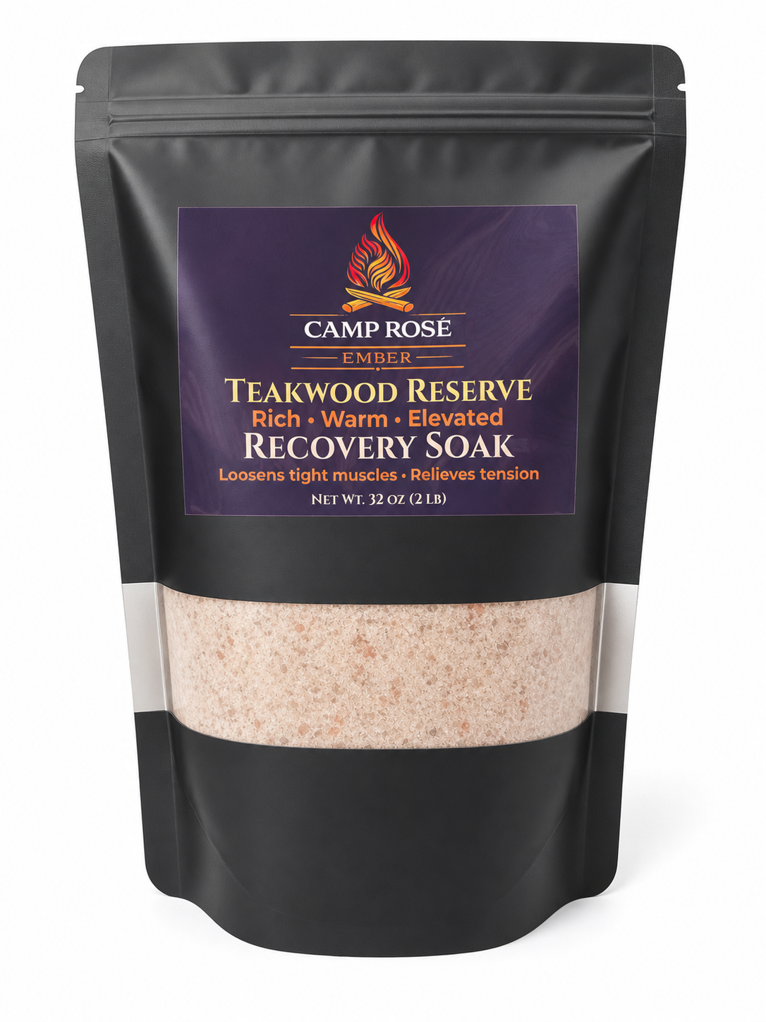 2 lb EMBER Teakwood Reserve Recovery Bath Soak