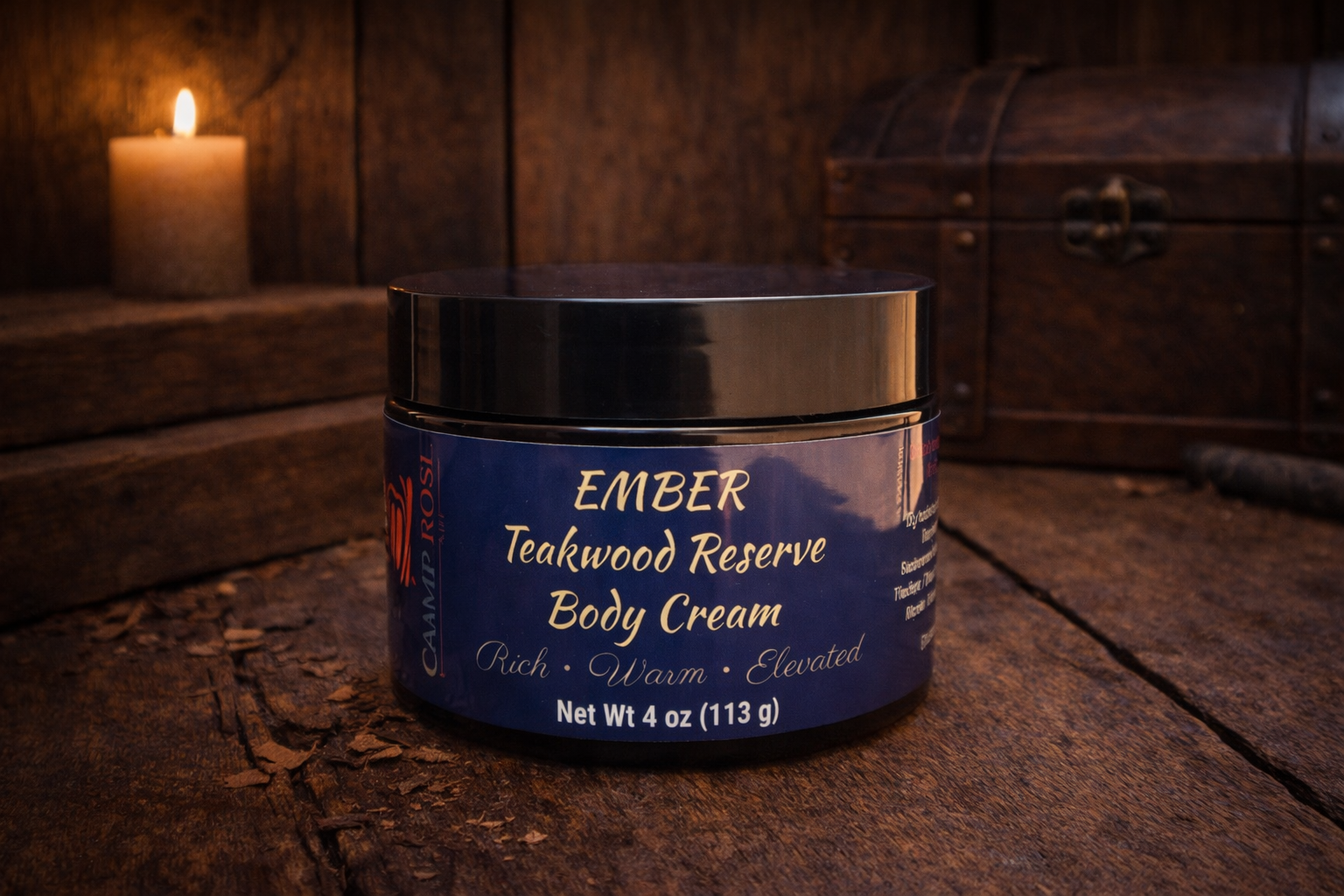 EMBER Teakwood Reserve Body Cream
