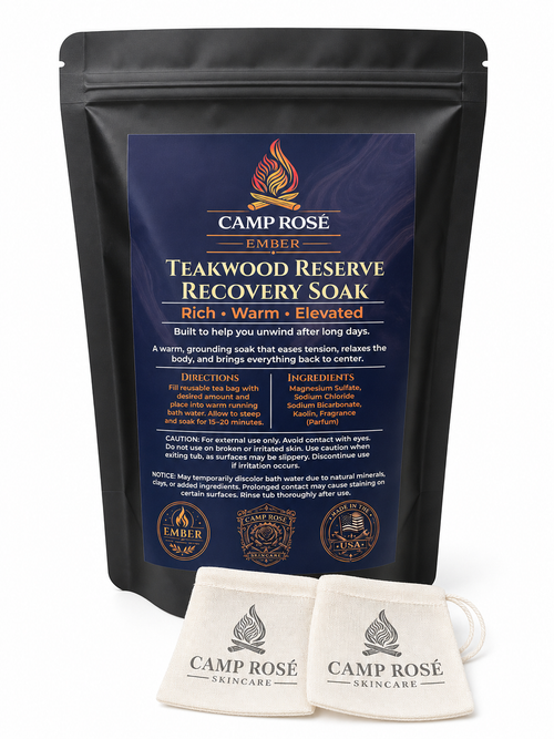 2 lb EMBER Teakwood Reserve Recovery Bath Soak
